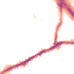 Night-time road noise heatmap for SE10 0AA