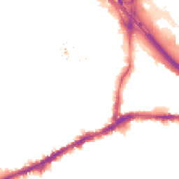 Night-time road noise heatmap for SE10 0AQ