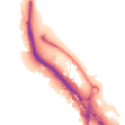 Night-time road noise heatmap for SE10 0BF