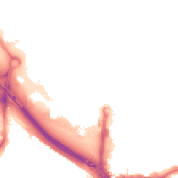 Night-time road noise heatmap for SE10 0BH