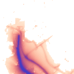 Daytime road noise heatmap for SE10 0BQ