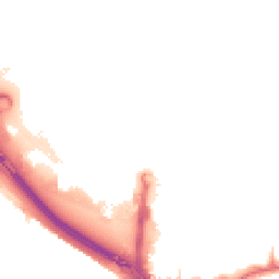 Night-time road noise heatmap for SE10 0DL