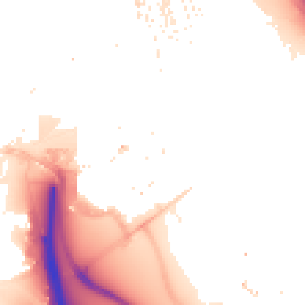 Daytime road noise heatmap for SE10 0XX