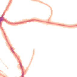 Night-time road noise heatmap for SE10 8AU