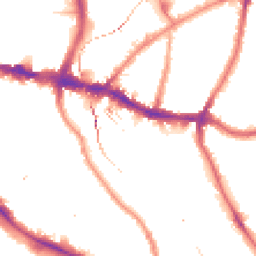 Night-time road noise heatmap for SE10 8DH