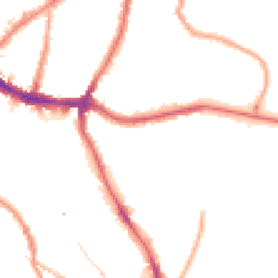 Night-time road noise heatmap for SE10 8GQ