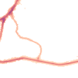 Night-time road noise heatmap for SE10 8HL
