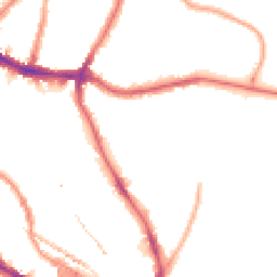 Night-time road noise heatmap for SE10 8LY