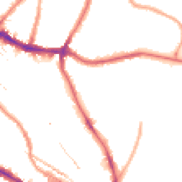 Night-time road noise heatmap for SE10 8PT