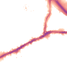 Night-time road noise heatmap for SE10 9AL