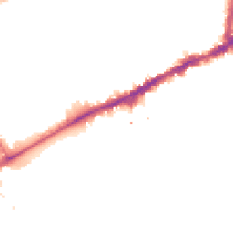 Night-time road noise heatmap for SE10 9AU