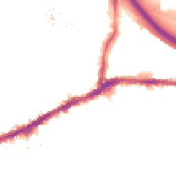 Night-time road noise heatmap for SE10 9EW