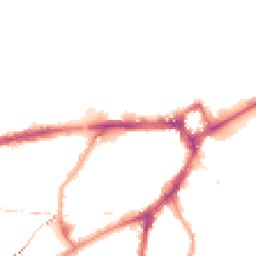 Night-time road noise heatmap for SE10 9HS