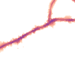 Night-time road noise heatmap for SE10 9UY