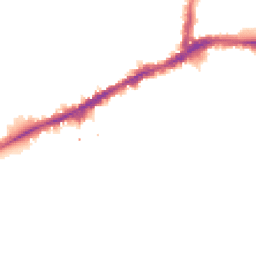 Night-time road noise heatmap for SE10 9XR