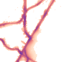 Night-time road noise heatmap for SE11 4AA