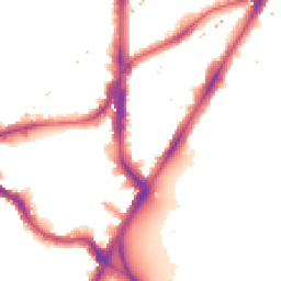 Night-time road noise heatmap for SE11 4AE