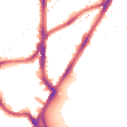 Night-time road noise heatmap for SE11 4AH