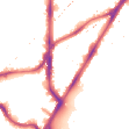 Night-time road noise heatmap for SE11 4AJ