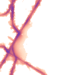 Night-time road noise heatmap for SE11 4AZ