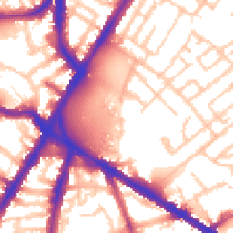 Daytime road noise heatmap for SE11 4BE