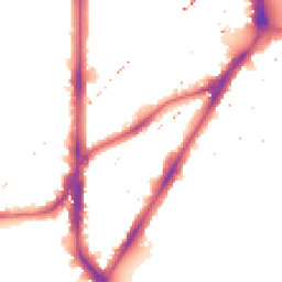 Night-time road noise heatmap for SE11 4BJ