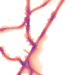 Night-time road noise heatmap for SE11 4BT