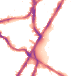 Night-time road noise heatmap for SE11 4DA