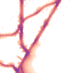 Night-time road noise heatmap for SE11 4DJ