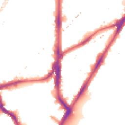 Night-time road noise heatmap for SE11 4DY