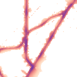 Night-time road noise heatmap for SE11 4EA