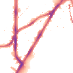 Night-time road noise heatmap for SE11 4EE