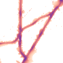 Night-time road noise heatmap for SE11 4EJ