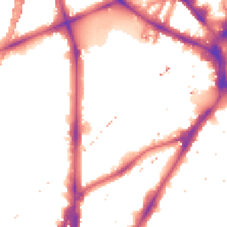 Night-time road noise heatmap for SE11 4NZ