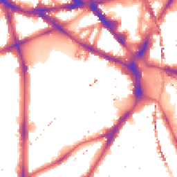 Night-time road noise heatmap for SE11 4ST