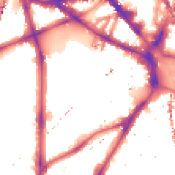 Night-time road noise heatmap for SE11 4TY