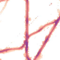 Night-time road noise heatmap for SE11 4UX