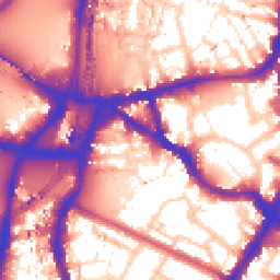 Daytime road noise heatmap for SE11 5AA