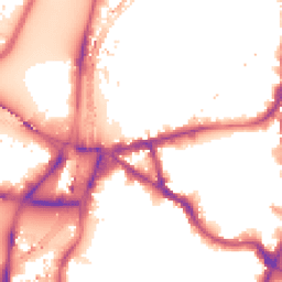 Night-time road noise heatmap for SE11 5HY