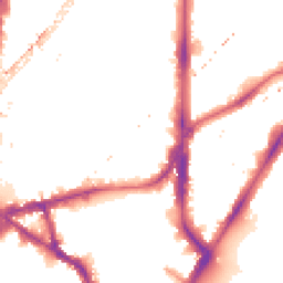 Night-time road noise heatmap for SE11 5PE