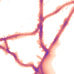 Night-time road noise heatmap for SE11 5QN