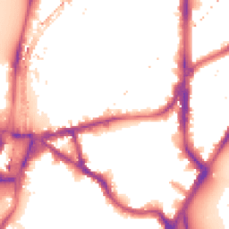 Night-time road noise heatmap for SE11 5RG