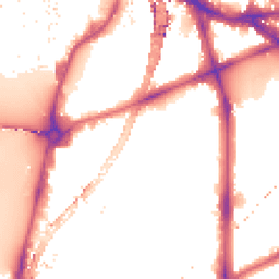 Night-time road noise heatmap for SE11 6NH