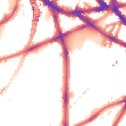 Night-time road noise heatmap for SE11 6RE
