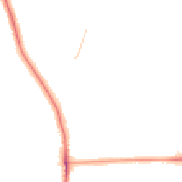 Night-time road noise heatmap for SE12 0BU