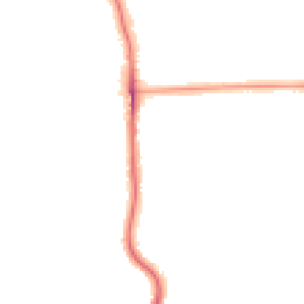 Night-time road noise heatmap for SE12 0DR
