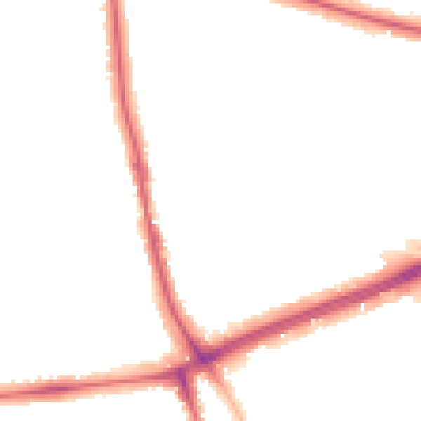 Night-time road noise heatmap for SE12 8RH