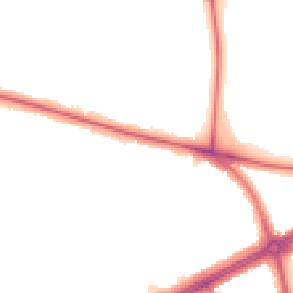 Night-time road noise heatmap for SE12 8UN