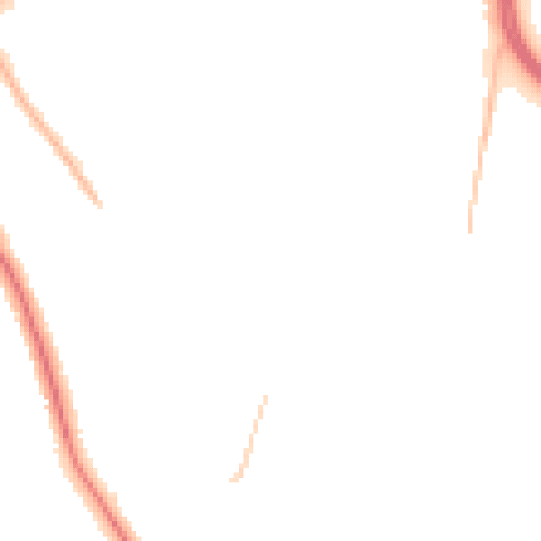 Night-time road noise heatmap for SE12 9AR