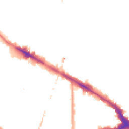 Night-time road noise heatmap for SE15 1AS